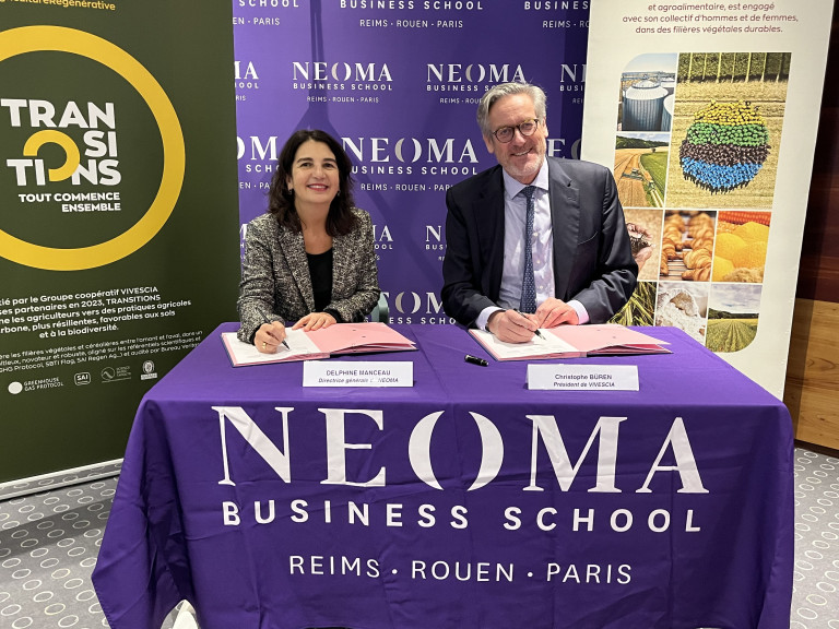 partenariat neoma x vivescia 2025